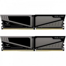 Модуль пам'яті для комп'ютера DDR4 16GB (2x8GB) 3200 MHz T-Force Vulcan Gray Team (TLGD416G3200HC16CDC01) Модуль пам'яті для комп'ютера DDR4 16GB (2x8GB) 3200 MHz T-Force Vulcan Gray Team (TLGD416G3200HC16CDC01)