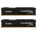 Модуль памяти для компьютера DDR3 8Gb (2x4GB) 1600 MHz HyperX Fury Black Kingston (HX316C10FBK2/8)