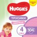 Підгузок Huggies Pants 4 M-Pack 9-14 кг для дівч. 104 шт (5029054568095)