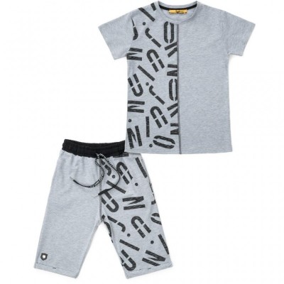 Набір дитячого одягу Breeze з шортами (4118-140B-gray)