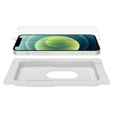 Скло захисне Belkin UltraGlass Anti-Microbial Screen Protection Apple iPhone 12 (OVA036ZZ)