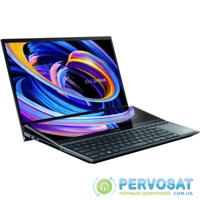 Ноутбук ASUS ZenBook Pro Duo UX582LR-H2026R 15.6UHD Touch OLED/Intel i7-10870H/32/1024F/NVD3070-8/W10P/Blue