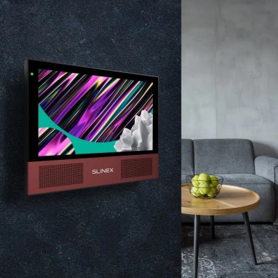 Відеодомофон Slinex Sonik 7 Cloud, IPS 7", детектор руху, переадресація, змінні панелі, чорний