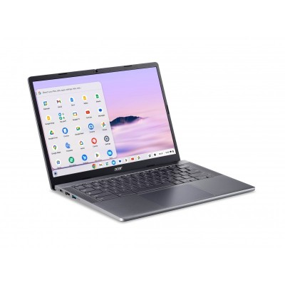 Ноутбук Acer Chromebook Plus CB514-3H 14" WUXGA IPS, AMD R5-7520C, 8GB, F512GB, UMA, ChromeOS, сірий