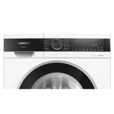 Пральна машина Siemens фронтальна, 9кг, 1400, A+++, 60см, дисплей, білий