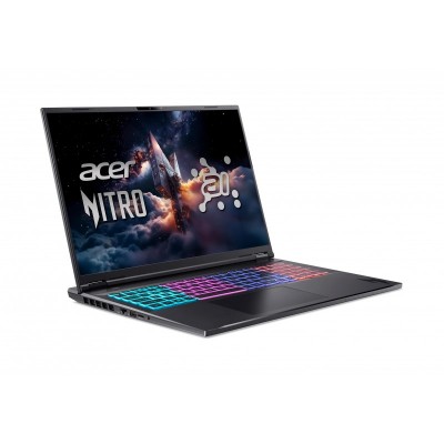 Ноутбук Acer Nitro 18 AN18-61 18" WQXGA IPS, AMD R9-365, 32GB, F2TB, NVD5070Ti-12, Lin, чорний
