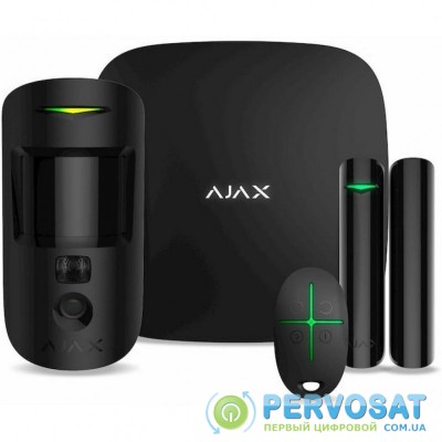 Комплект охранной сигнализации Ajax StarterKit Cam /black