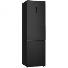 Холодильник з нижн. мороз. камерою Gorenje, 200х60х60см, 2 двері, 238(98)л, А+, NF+, Зона св-ті, Зовн. Дисп, Чорний Холодильник з нижн. мороз. камерою Gorenje, 200х60х60см, 2 двері, 238(98)л, А+, NF+, Зона св-ті, Зовн. Дисп, Чорний