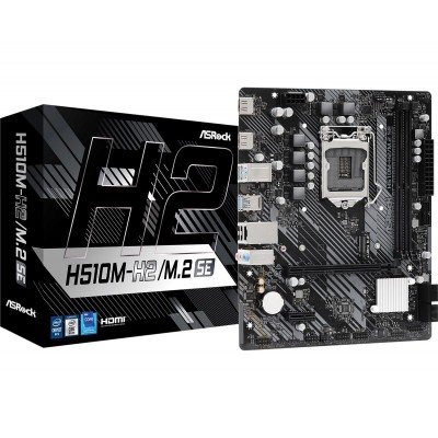 Материнська плата ASRock H510M-H2/M.2_SE s1200 H470 2xDDR4 M.2 HDMI mATX