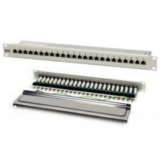 Патч-панель Hypernet 19" 24 порта FTP 1U cat.5e (PP-KFSTP24) Патч-панель Hypernet 19" 24 порта FTP 1U cat.5e (PP-KFSTP24)