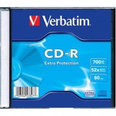 Диск CD Verbatim 700Mb 52x 1шт Slim Case (43347-1disk) Диск CD Verbatim 700Mb 52x 1шт Slim Case (43347-1disk)