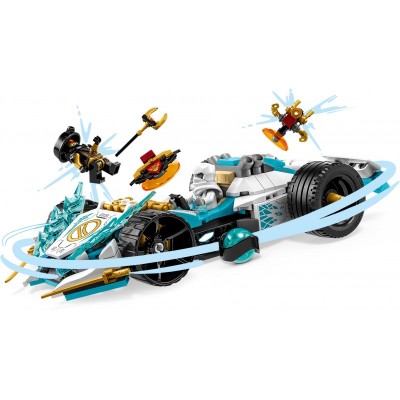 Конструктор LEGO Ninjago Суперсила дракона Зейна автомобіль для перегонів спін-джитсу