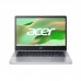 Ноутбук Acer Chromebook CB314-4H 14&quot; FHD IPS, Intel C N100, 8GB, F128GB, UMA, ChromeOS, сріблястий