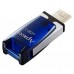 USB флеш накопитель Apacer 32GB AH179 Blue USB 3.1 OTG (AP32GAH179U-1)