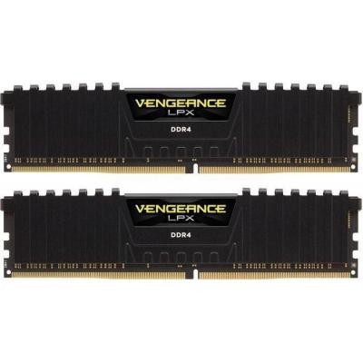 Модуль памяти для компьютера DDR4 16GB (2x8GB) 3200 MHz Vengeance LPX Black CORSAIR (CMK16GX4M2Z3200C16)