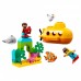 Конструктор LEGO DUPLO Подорож субмарини 24 деталі (10910)