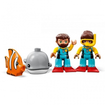 Конструктор LEGO DUPLO Подорож субмарини 24 деталі (10910)