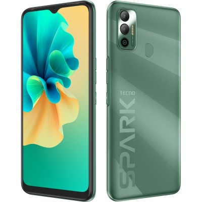 Смартфон TECNO Spark 7 (KF6n) 4/64Gb NFC Dual SIM Spruce Green