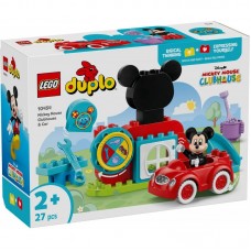Конструктор LEGO DUPLO Disney Міккі Маус: Клубний будинок і автомобіль Конструктор LEGO DUPLO Disney Міккі Маус: Клубний будинок і автомобіль