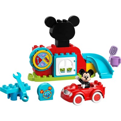 Конструктор LEGO DUPLO Disney Міккі Маус: Клубний будинок і автомобіль