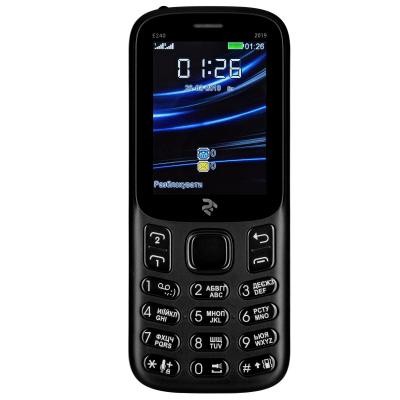 Мобільний телефон 2E E240 2019 Black (680576169990)