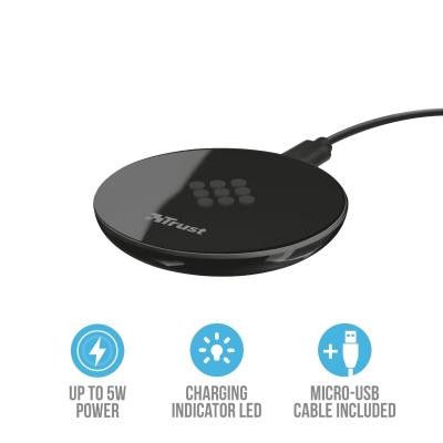 Зарядний пристрій Trust Primo, 5W, Black (22816_TRUST)