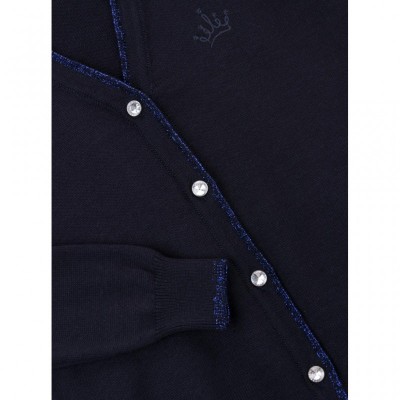 Кофта Breeze в'язана на гудзиками (V-1306-140G-blue)
