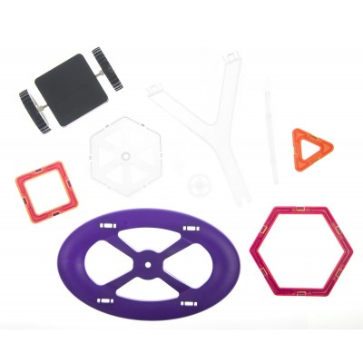 Конструктор Magplayer магнітний набір бокс 48 ел.