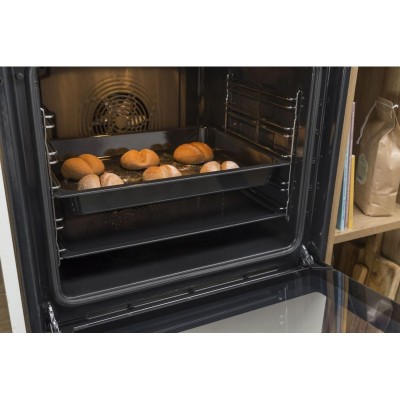 Духова шафа Gorenje електрична, 77л, A+, пара, дисплей, 300 °C, Wi-Fi, чорний