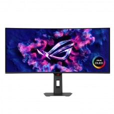 Монітор Asus 34" ROG Strix XG34WCDG 2xHDMI, DP, USB-C, 3xUSB, Audio, QD-OLED, 3440x1440, 21:9, 175Hz, 0.03ms, DCI-P3 99.3%, CURVED, AdaptiveSync, HAS, HDR400