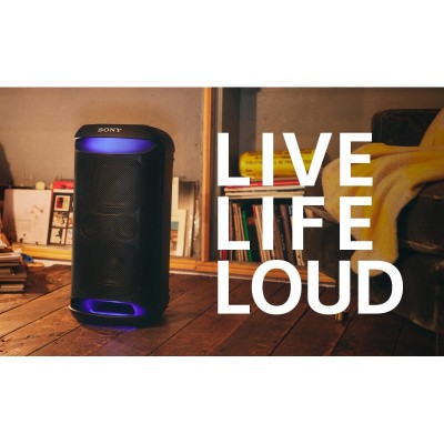 Акустична система Sony SRS-XV500B 2.0, BT 5.2, IPX4, LED, Party Connect, SBC, AAC, LDAC