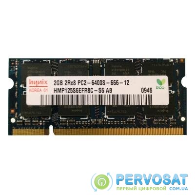 Модуль памяти для ноутбука SoDIMM DDR2 2GB 800 MHz Hynix (HMP125S6EFR8C-S6)