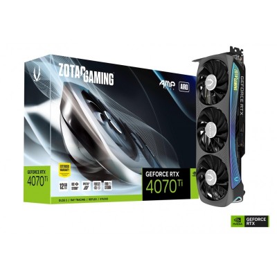 Відеокарта ZOTAC GeForce RTX 4070 Ti 12GB GDDR6X AMP AIRO