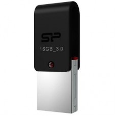 USB флеш накопичувач Silicon Power 16GB Mobile X31 OTG USB 3.0 (SP016GBUF3X31V1K)
