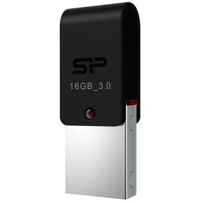 USB флеш накопитель Silicon Power 16GB Mobile X31 OTG USB 3.0 (SP016GBUF3X31V1K)