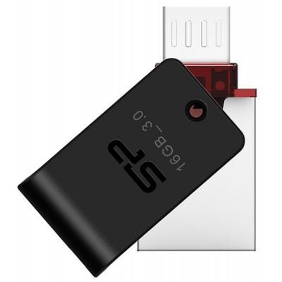 USB флеш накопитель Silicon Power 16GB Mobile X31 OTG USB 3.0 (SP016GBUF3X31V1K)