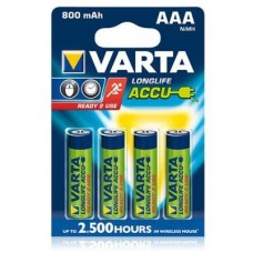 Акумулятор Varta AAA Long Life 800mAh * 4 (56703101404) Акумулятор Varta AAA Long Life 800mAh * 4 (56703101404)