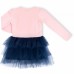 Платье Breeze с фатиновой юбкой и цветочком (9556-110G-pinkblue)