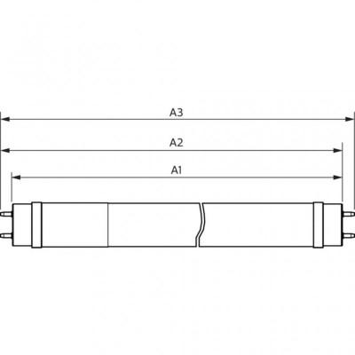 Лампочка PHILIPS Ledtube DE 600mm 9W 765 T8 G13 RCA (929002375237)