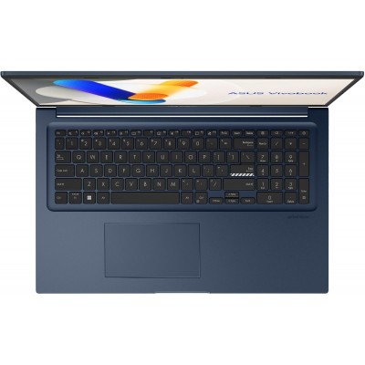 Ноутбук ASUS Vivobook 17 X1704ZA-AU375 17.3" FHD IPS, Intel i7-1255U, 16GB, F1TB, UMA, noOS, Блакитний