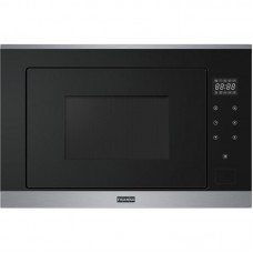 Мікрохвильова піч Franke вбудовувана, 25л, 900Вт, гриль, дисплей, сенсорн, чорне скло+нерж