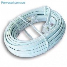 Патч-корд телефонный 5м RJ12 Cablexpert (TC6P4C-5M) Патч-корд телефонный 5м RJ12 Cablexpert (TC6P4C-5M)