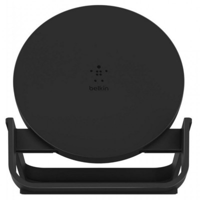 Зарядное устройство Belkin Stand Wireless Charging Qi, 10W, black (WIB001VFBK)