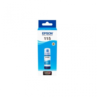 Контейнер с чернилами Epson 115 EcoTank Cyan (C13T07D24A)