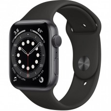 Смарт-годинник Apple Watch Series 6 GPS, 44mm Space Gray Aluminium Case with Blac (M00H3UL/A)
