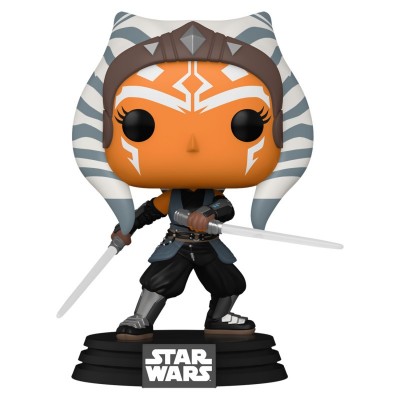 Фігурка Funko POP! Bobble Star Wars Mandalorian Ahsoka w/ Sabers 54527