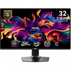 Монітор MSI 31.5" MAG 321UPX-QD 2xHDMI, DP, USB-C, Audio, OLED, 3840x2160, 240Hz, 0.03ms, DCI-P3 99%, AdaptiveSync, HAS, HDR400 Монітор MSI 31.5" MAG 321UPX-QD 2xHDMI, DP, USB-C, Audio, OLED, 3840x2160, 240Hz, 0.03ms, DCI-P3 99%, AdaptiveSync, HAS, HDR400