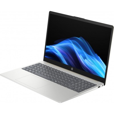 Ноутбук HP 15-fd2022ua 15.6" FHD IPS AG, Intel U7-255U, 16GB, F512GB, UMA, DOS, золотистий