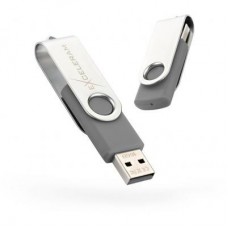 USB флеш накопичувач eXceleram 16GB P1 Series Silver/Gray USB 2.0 (EXP1U2SIG16)