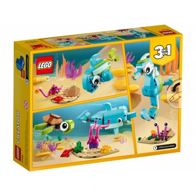 Конструктор LEGO Creator Дельфін і черепаха